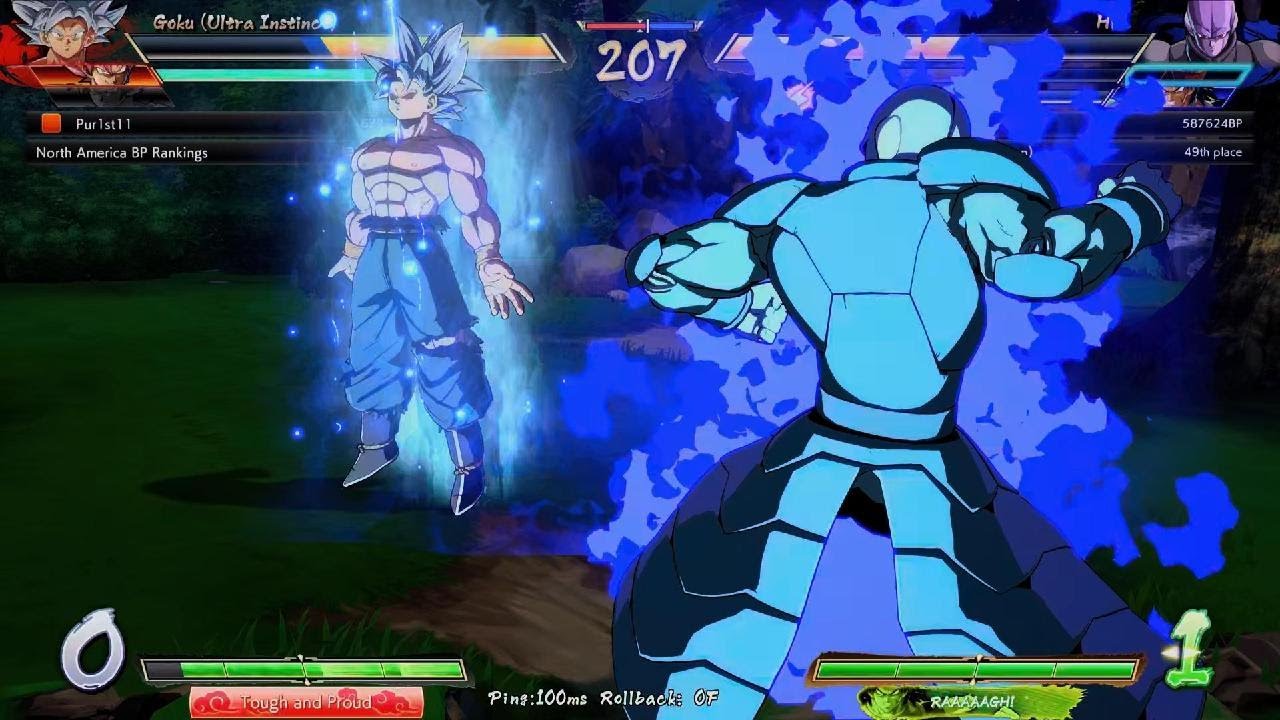 DRAGON BALL FighterZ: Online vs. Pur1st11