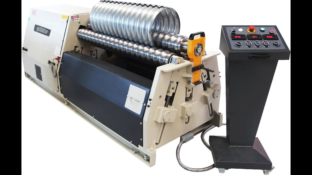4RHMS 12-220 4 Rolls Corrugated Hydraulic Plate Bending Machine