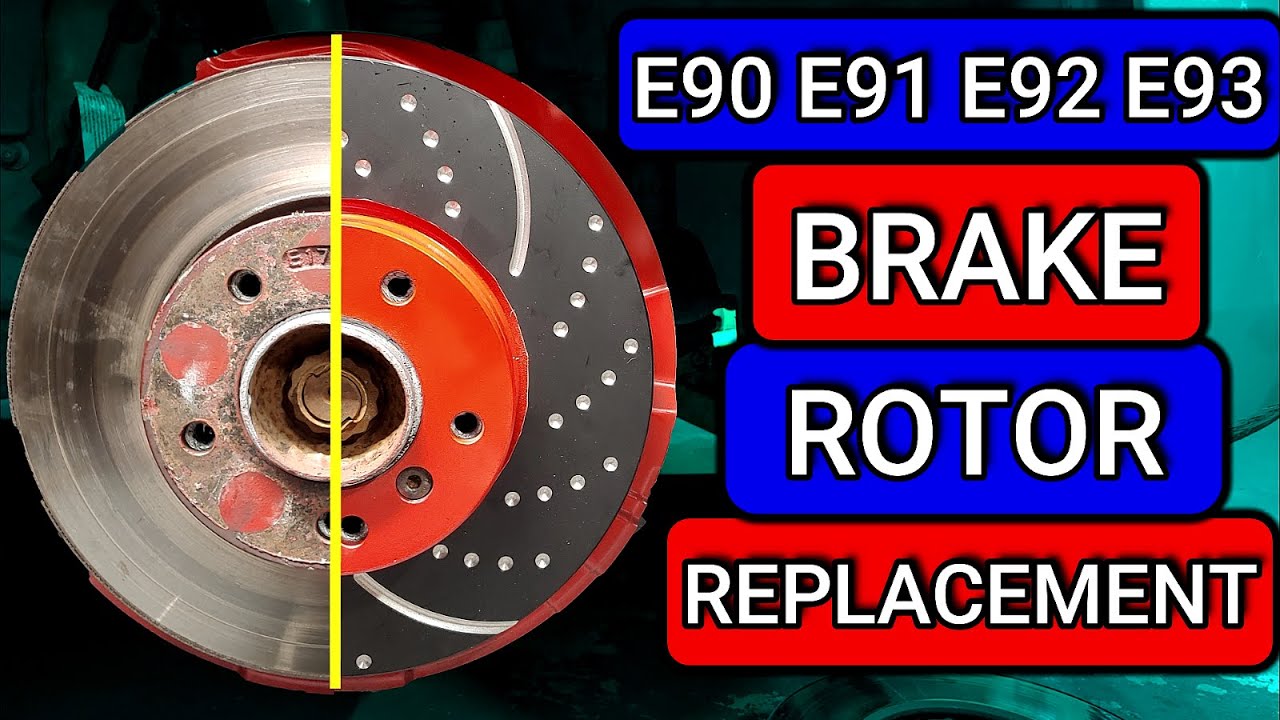 BMW Brake Rotor Replacement | E90 E91E92 E93 E82 | 3 Series And 1 Series | EBC Brakes