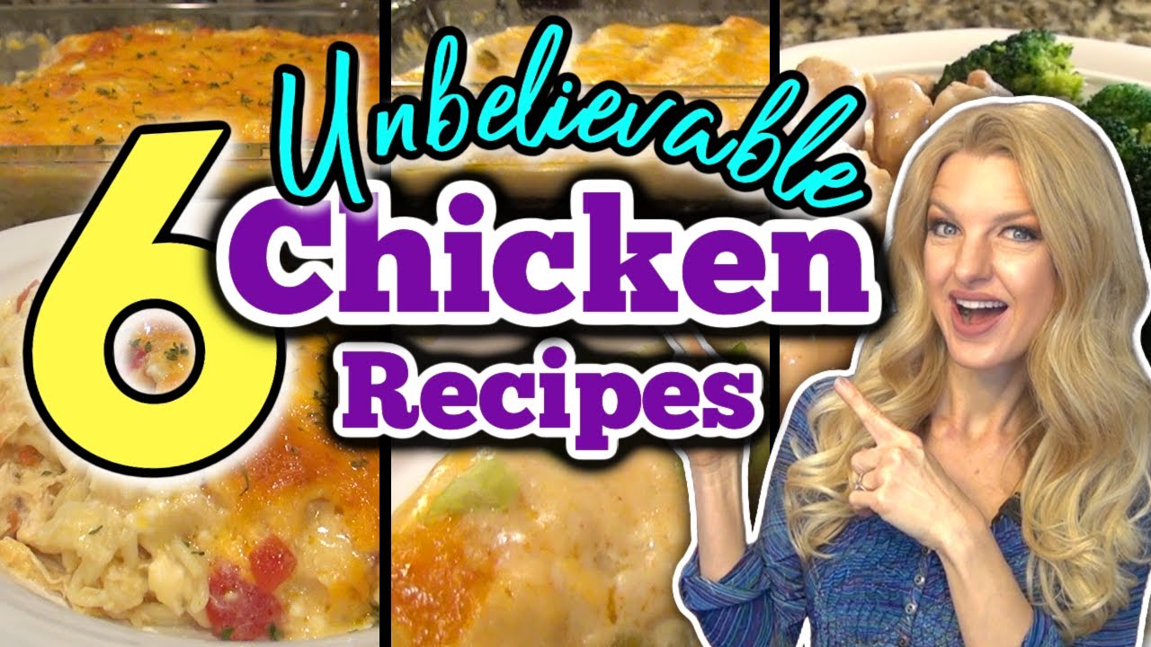 6 потрясающих блюд из курицы, которые просто НЕВЕРОЯТНО ВКУСНЫ! | Не пропустите!