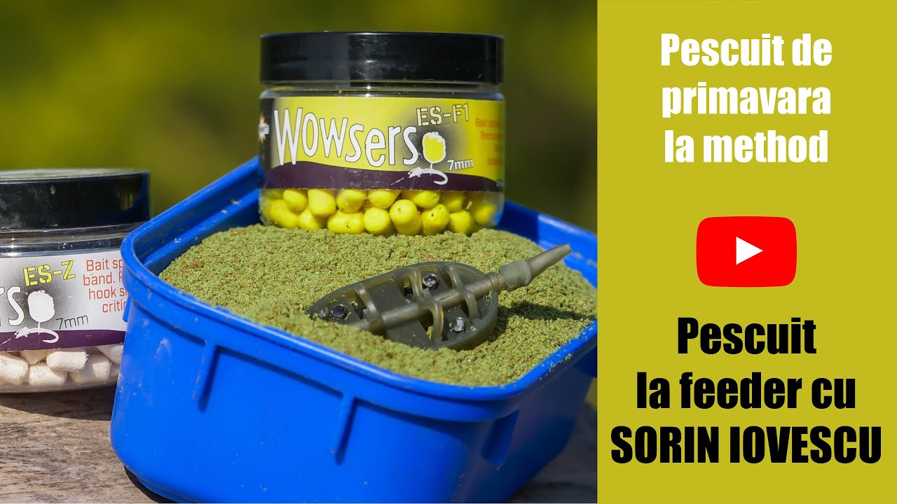 Pescuit de primăvară la method