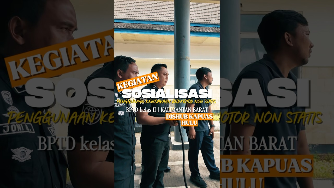 Pelatihan Penggunaan Kendaraan Uji Statis #kemenhub151 #ditjenhubdat #mitradarat #bptdkelasIIkalbar