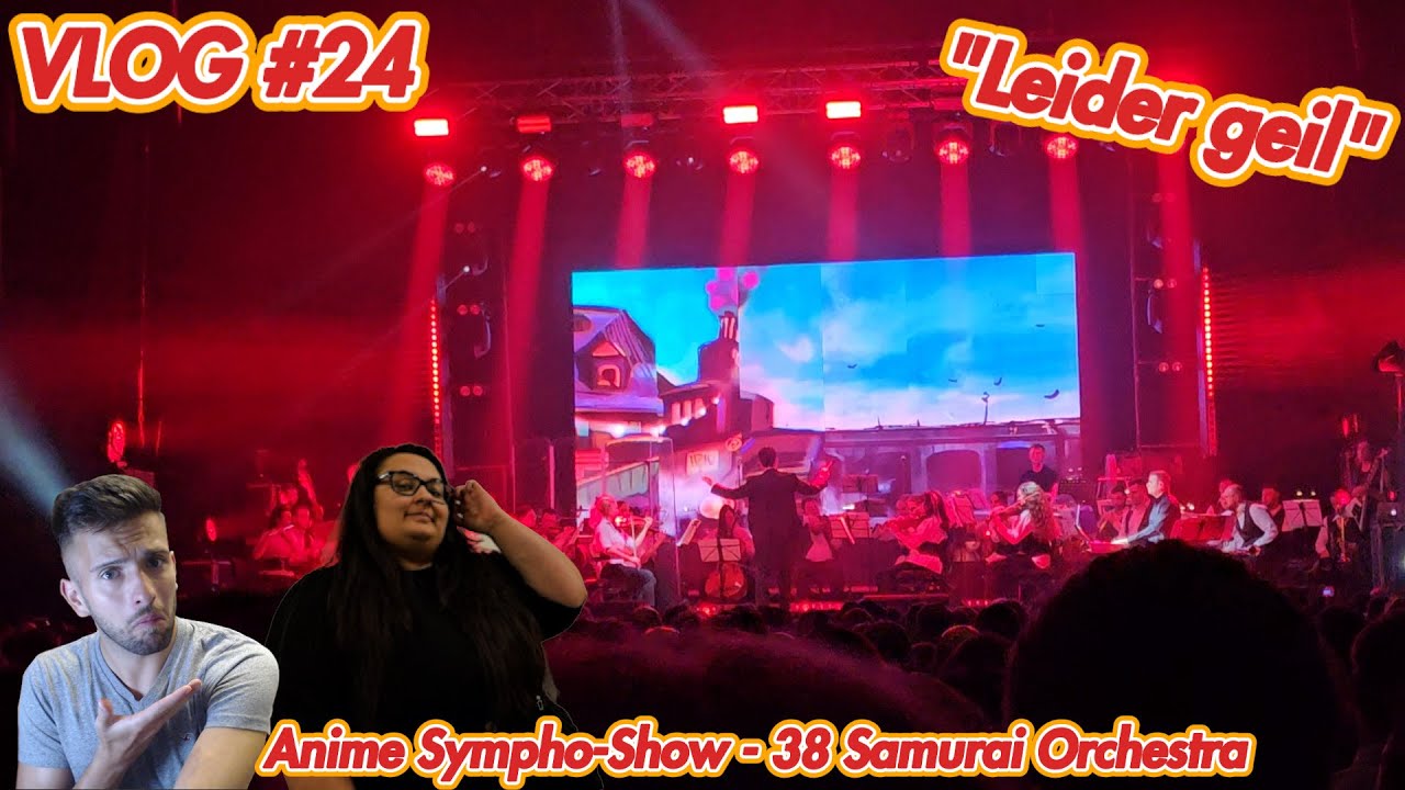 Anime-Songs im Orchester Style🔥- Anime Sympho-Show - 38 Samurai Orchestra I VLOG #24 I Lordicem