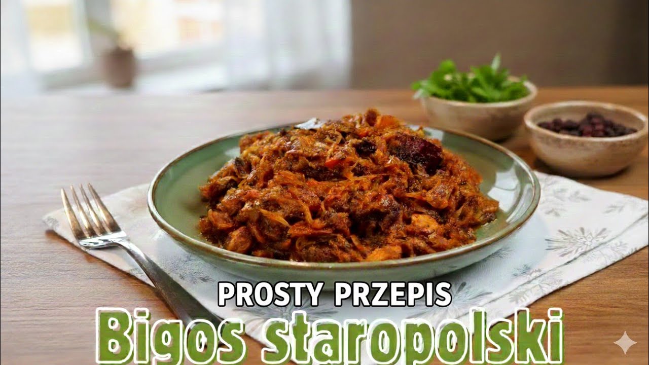 BIGOS STAROPOLSKI tradycyjny przepis krok po kroku... 