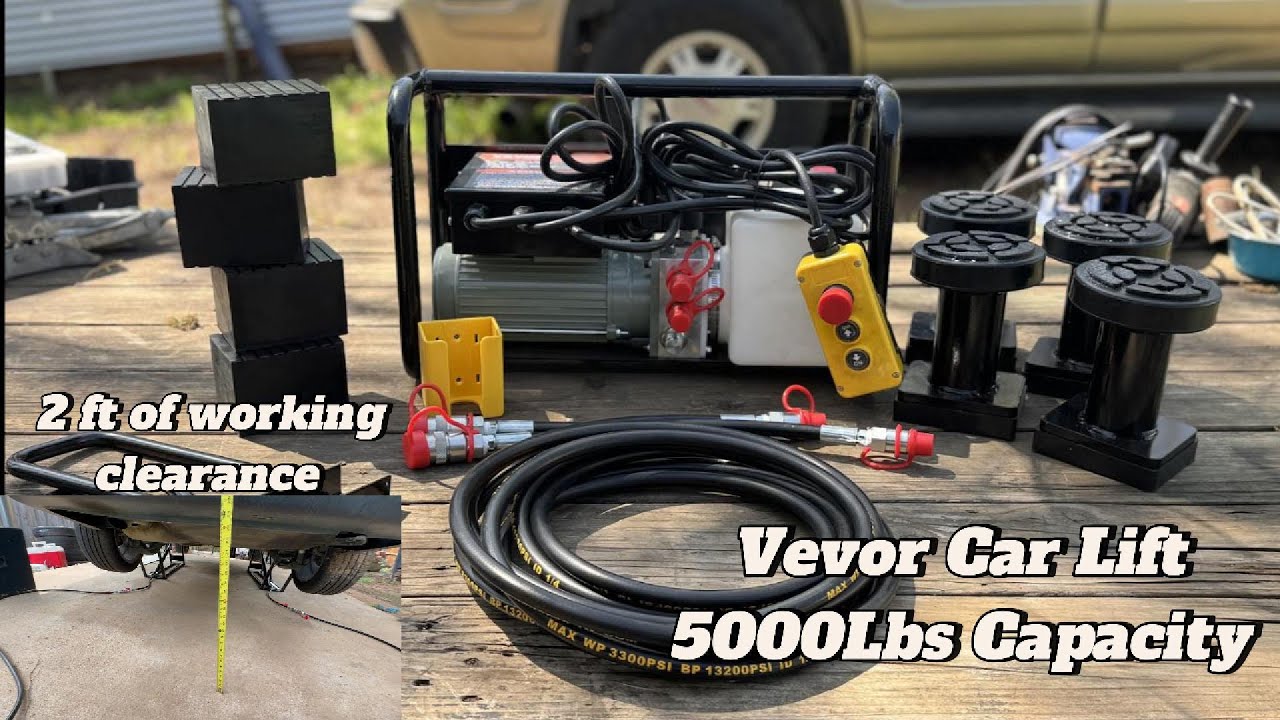 Bought a Vevor Portable Car lift