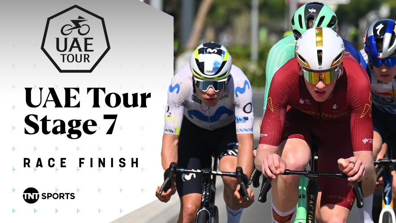 EXECUTED TO ABSOLUTE PERFECTION! 🤩 | UAE Tour Stage 7 Final KM's | TNT Sports Cycling
