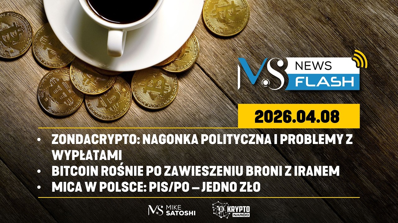 ZONDACRYPTO: ATAK POLITYCZNY I OP&Oacute;ŹNIENIA WYPŁAT; USA VS IRAN: SPOK&Oacute;J NA 2 TYG - BITCOIN W G&Oacute;RĘ
