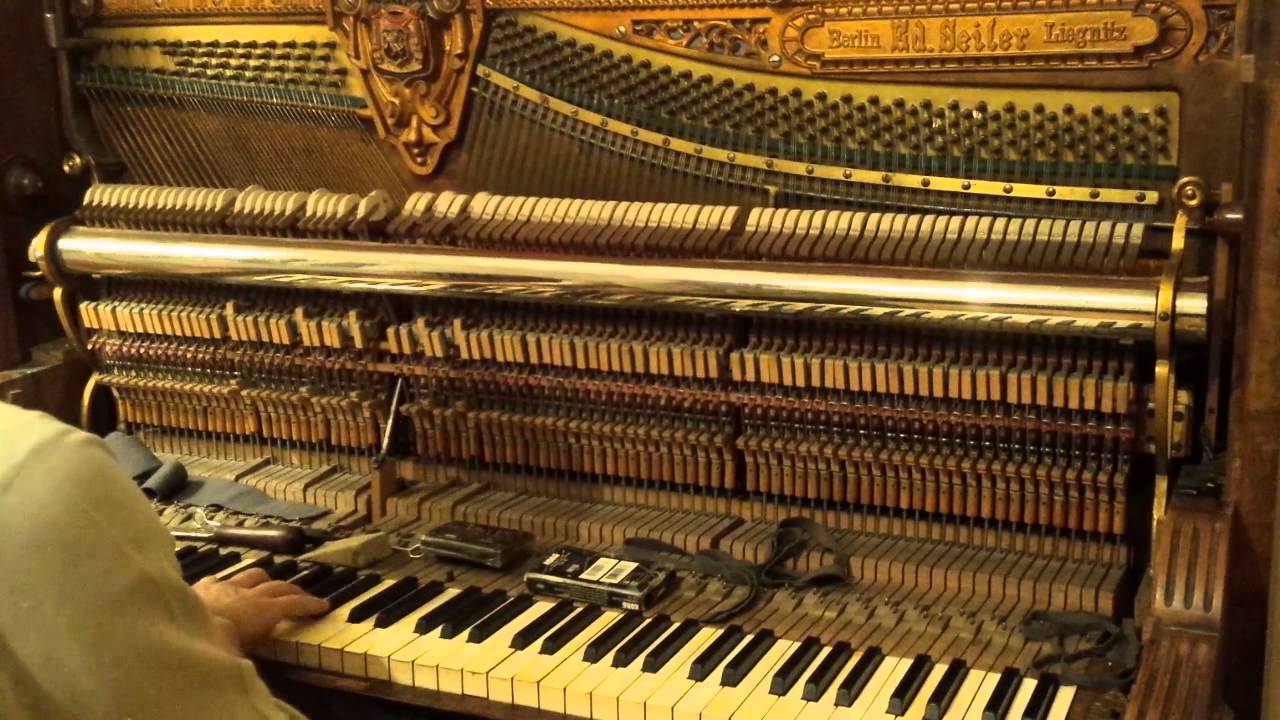 Моё пианино Ed. Seiler ca. 1895