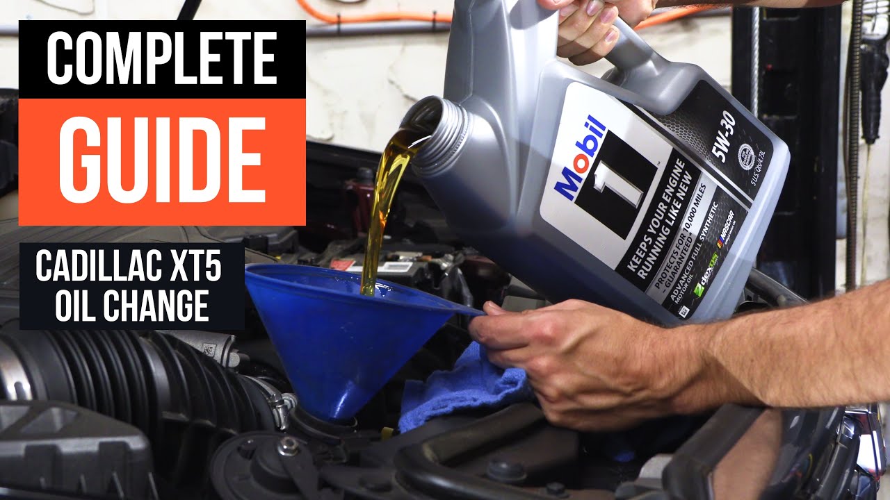 2017-2021 Cadillac XT5 COMPLETE Oil Change & Oil Life Reset Guide!