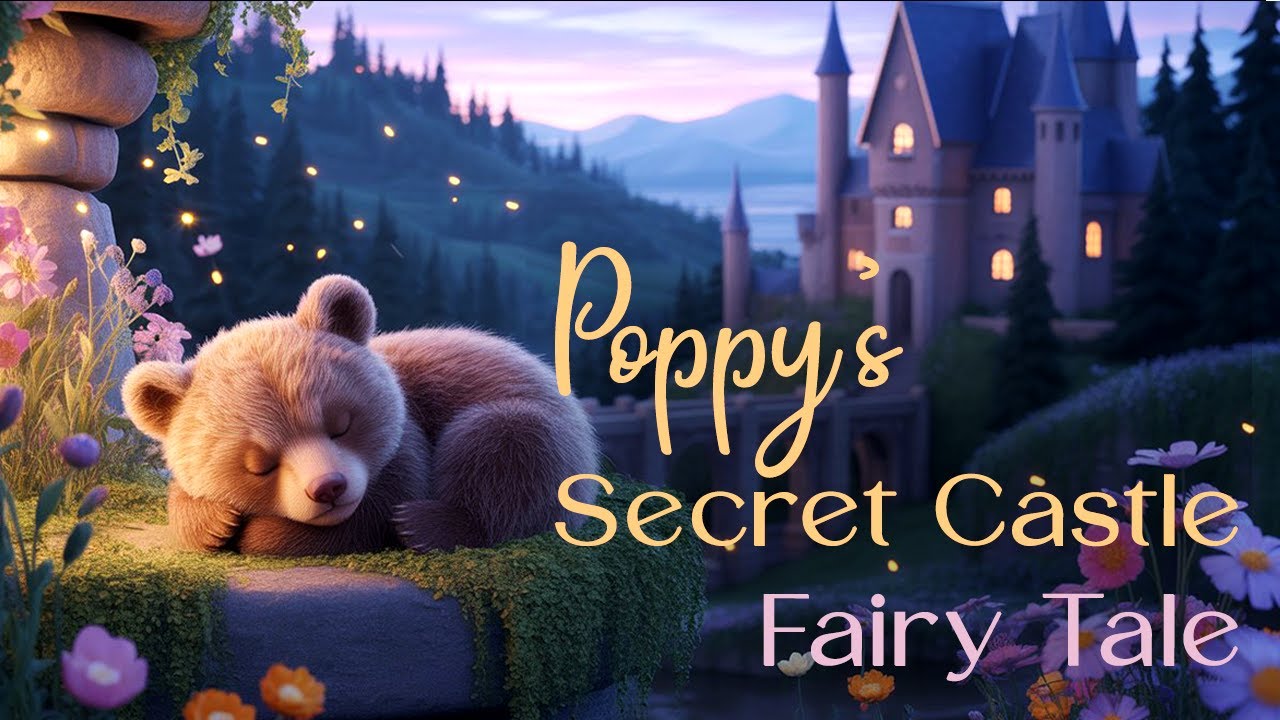🌧️The Most Soothing Story For Deep Sleep 😴 Poppy’s Secret Castle: Fairytale with RAIN Sounds 🌧️🌙