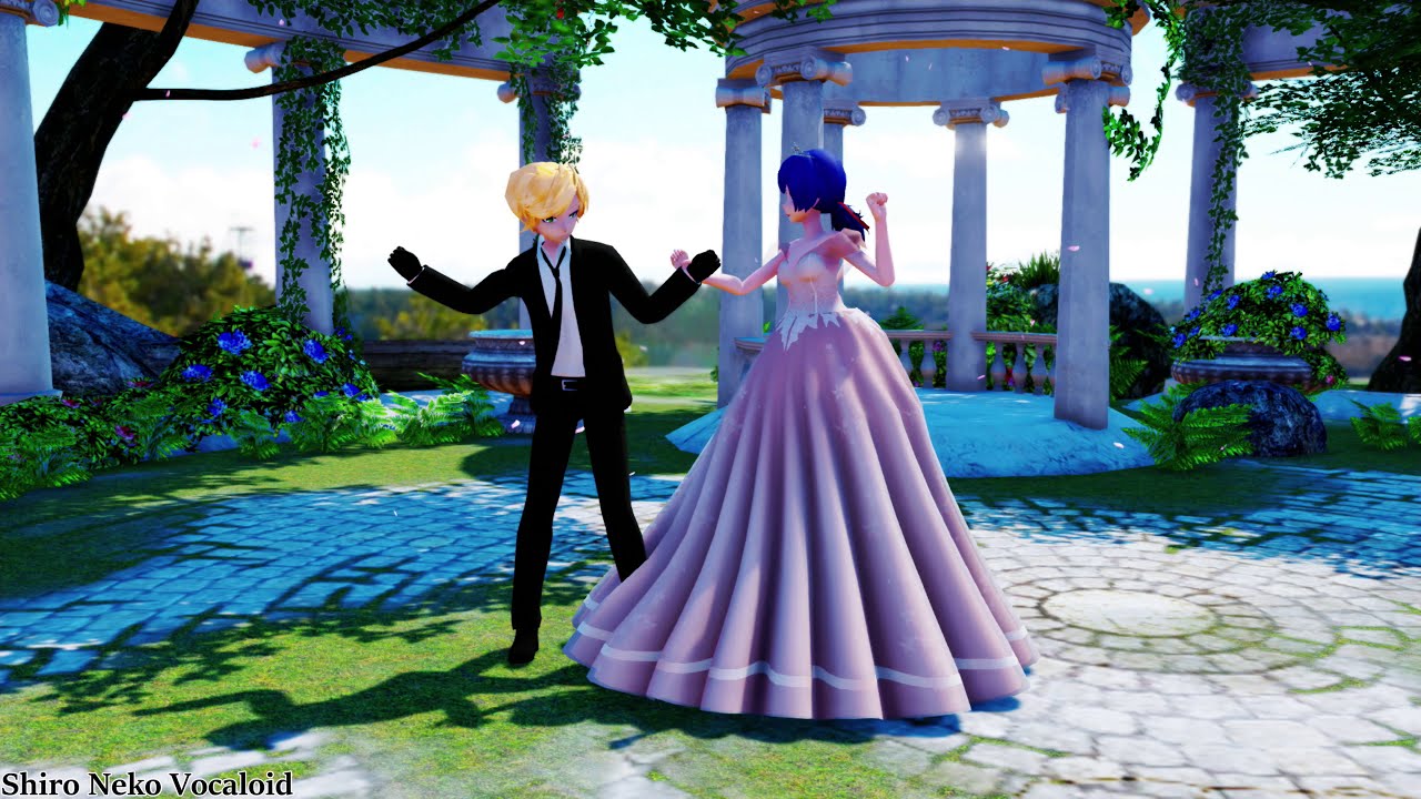 【MMD×Miraculous】Back To Life【Marinette×Adrien】【60fps】