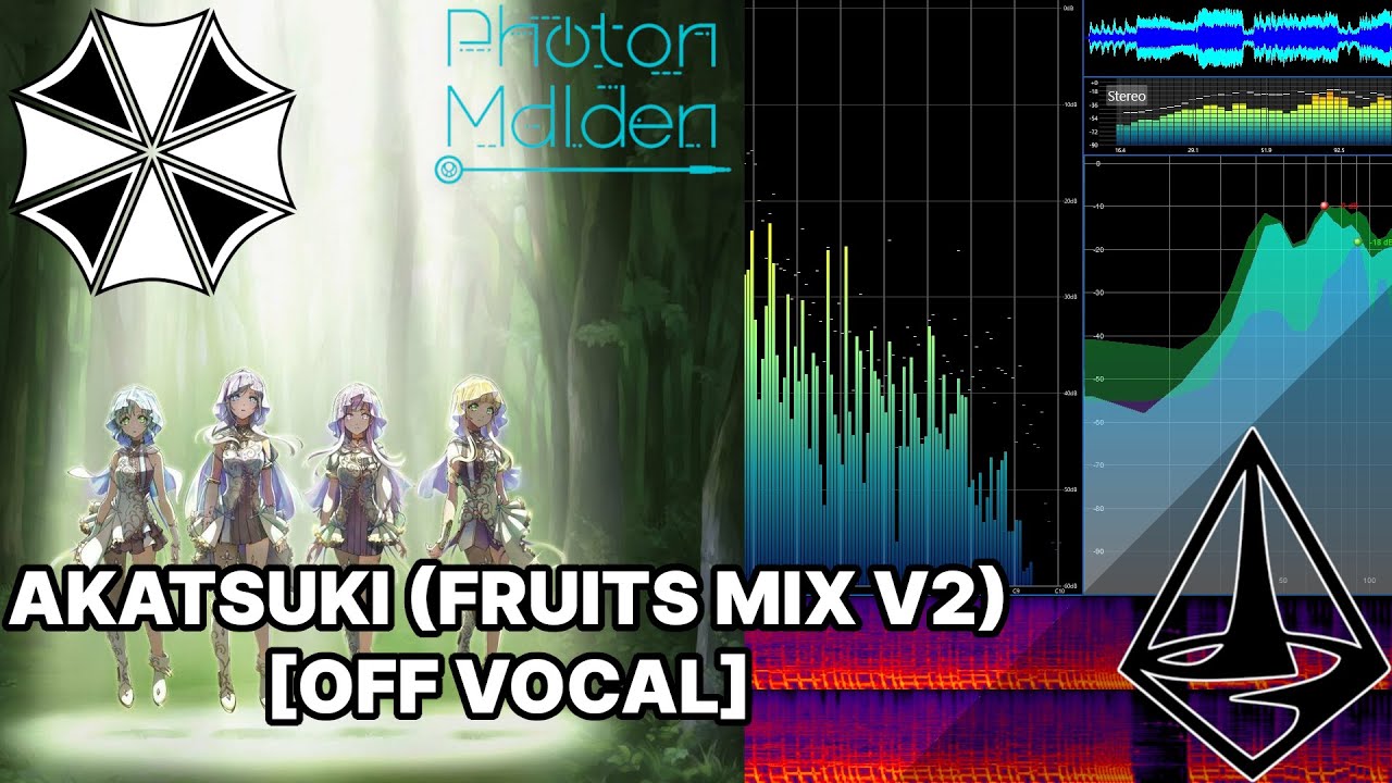 [D4DJ] Photon Maiden - Akatsuki (fruits Mix V2) [Fanmade Off Vocal]