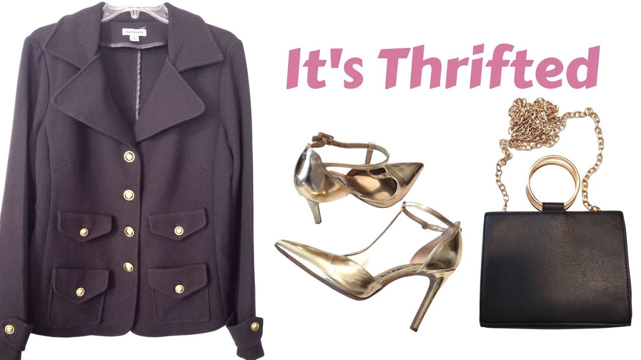 It's Thrifted - Blazers, Shoes and a Mini Bag
