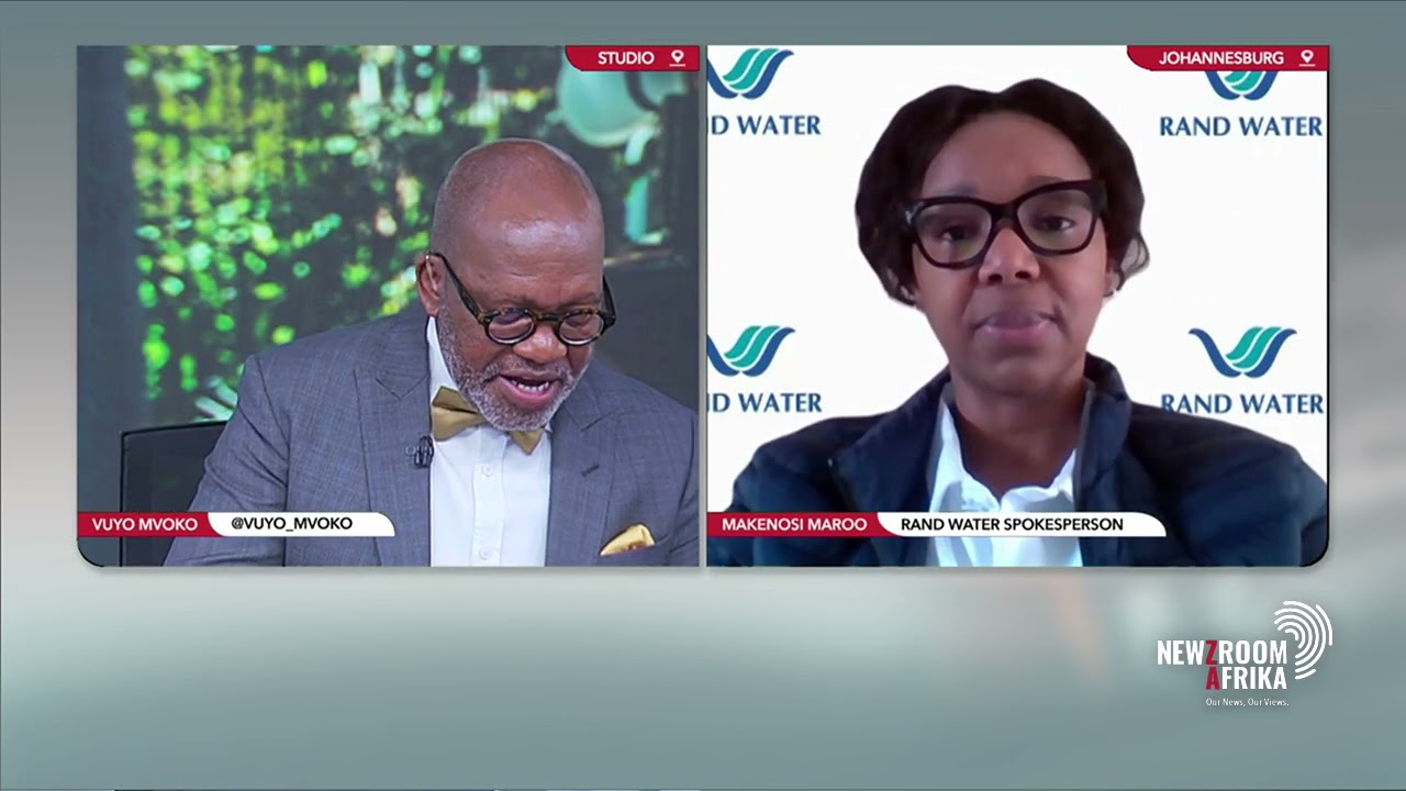Rand Water infrastructure maintenance 83% complete