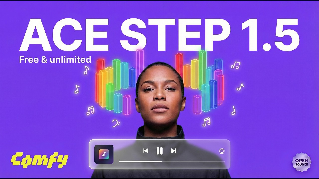ACE STEP 1.5 is HERE! Create Professional AI Music & Songs for FREE (ComfyUI)
