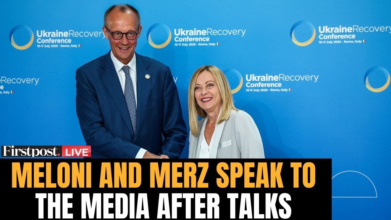 LIVE: Giorgia Meloni and Friedrich Merz Address Press After High-Level Italy-Germany Talks | N18G