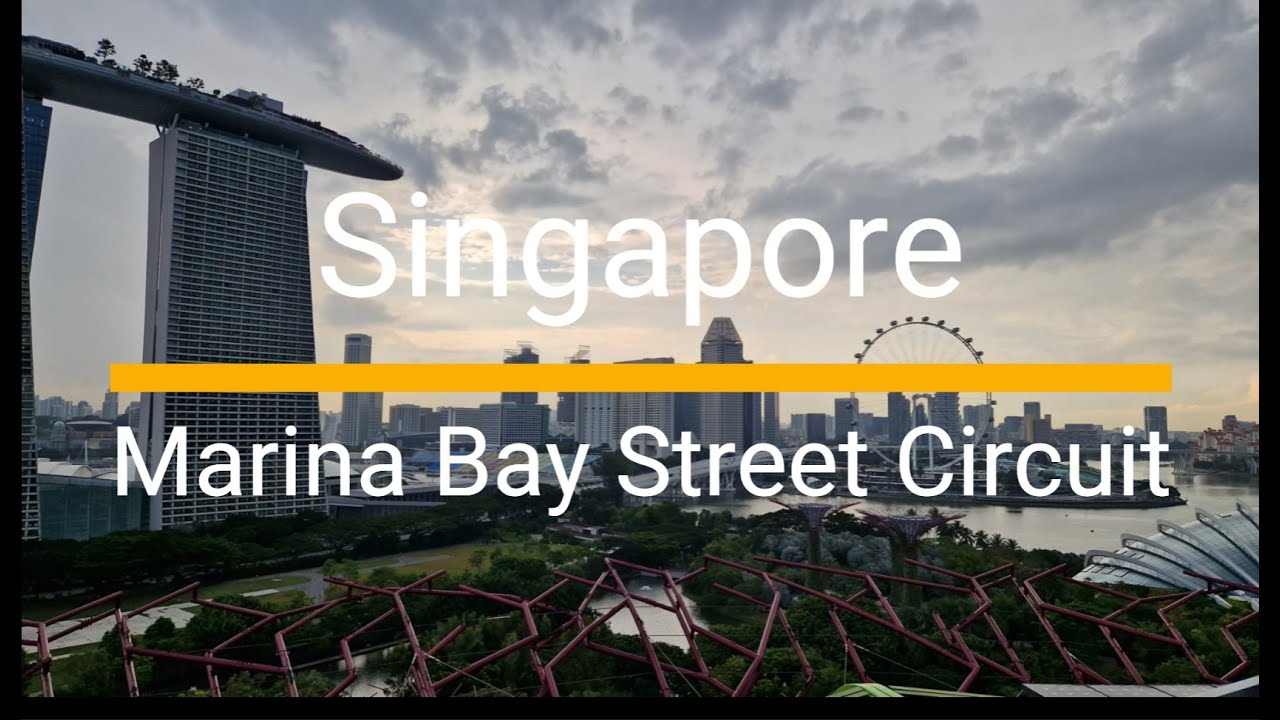Running the Marina Bay Street Circuit in Singapore
