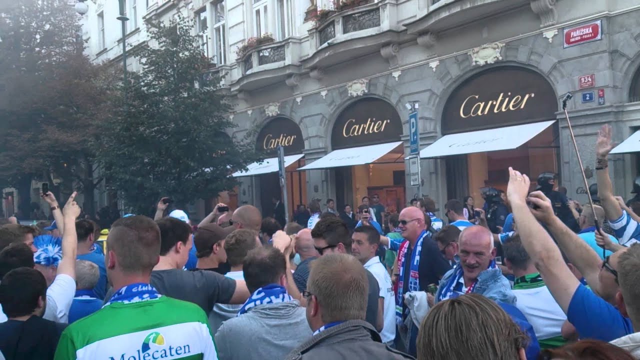 Corteo PEC Zwolle naar Generali Arena