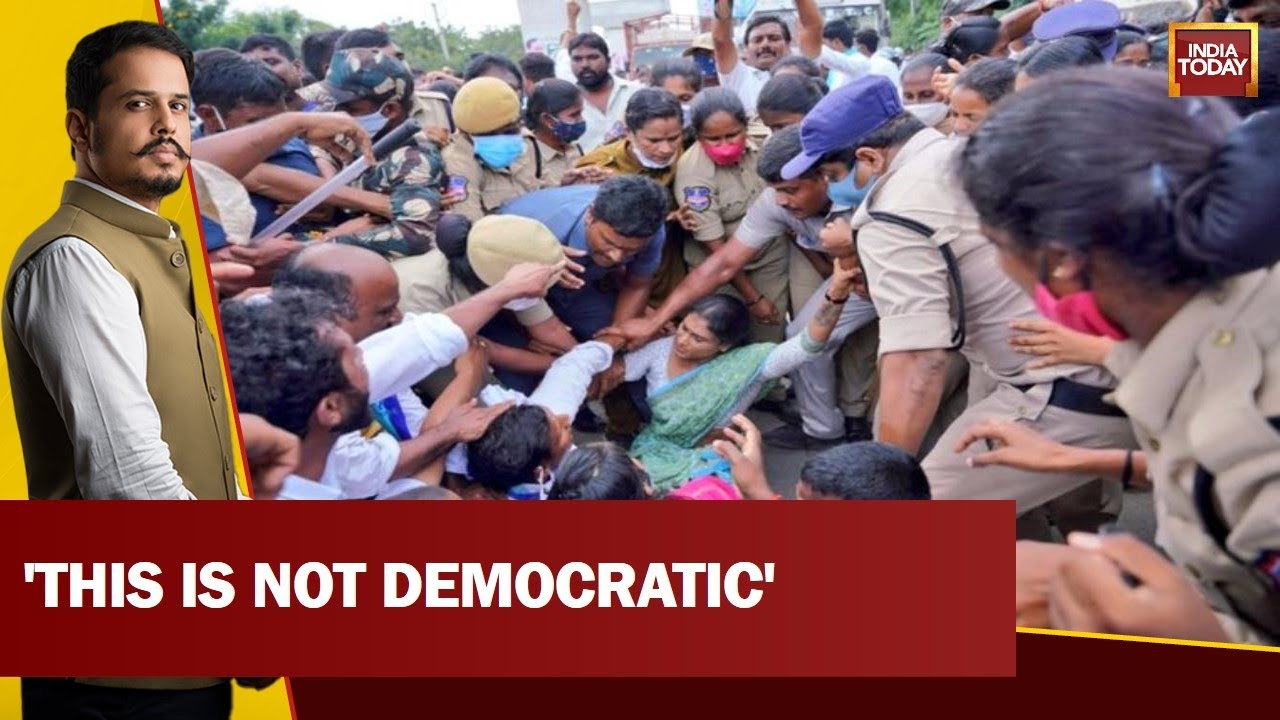 'KCR's Govt Is Not Working For People': YSRTP Slams TRS Govt Over YS Sharmila's Detention