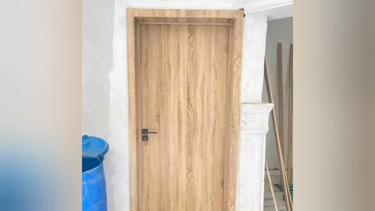 HDF ROOMS DOORS WITH DIFFERENT COLORS FOR HOUSE PROJECT 