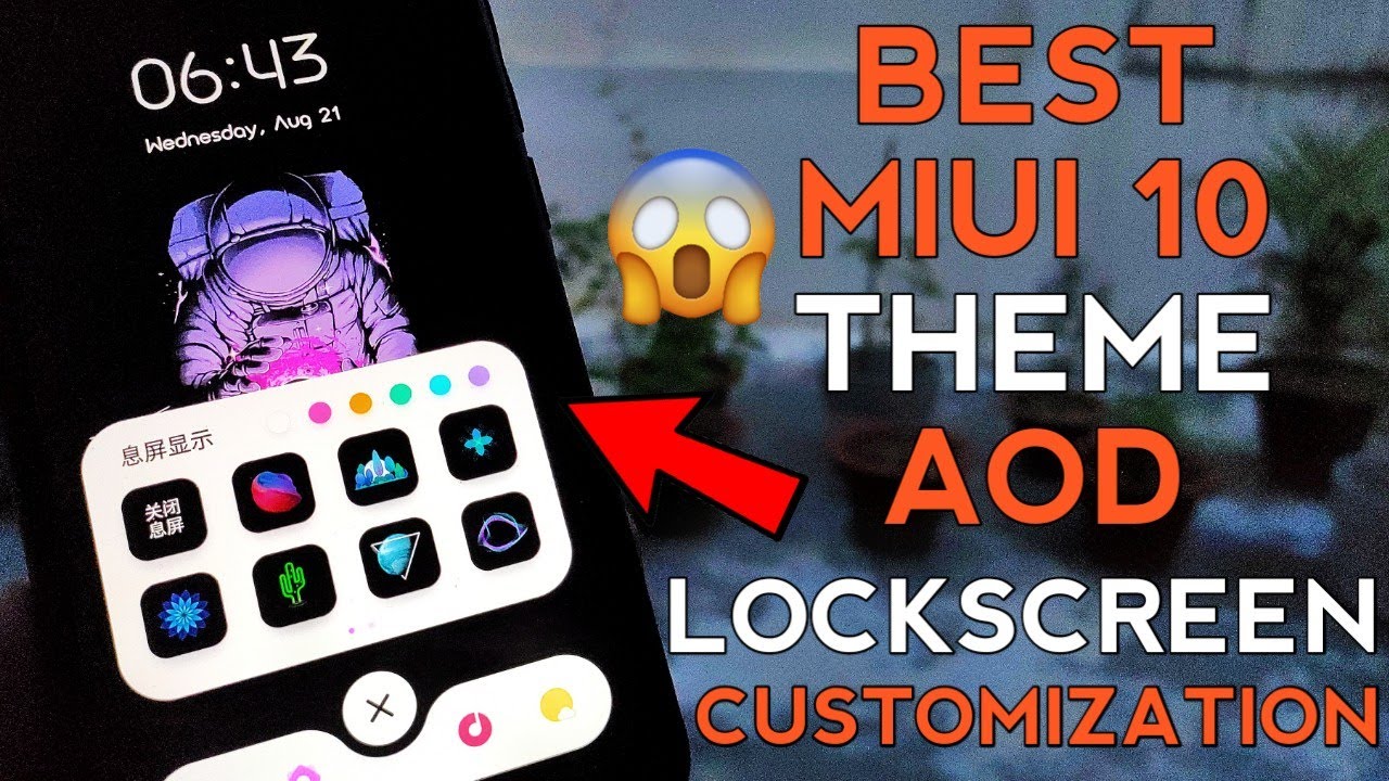 MIUI 10 BEST THEME | Best Lockscreen Customisation | Minimal MIUI 10 Theme | SWEET AND SIMPLY THEME