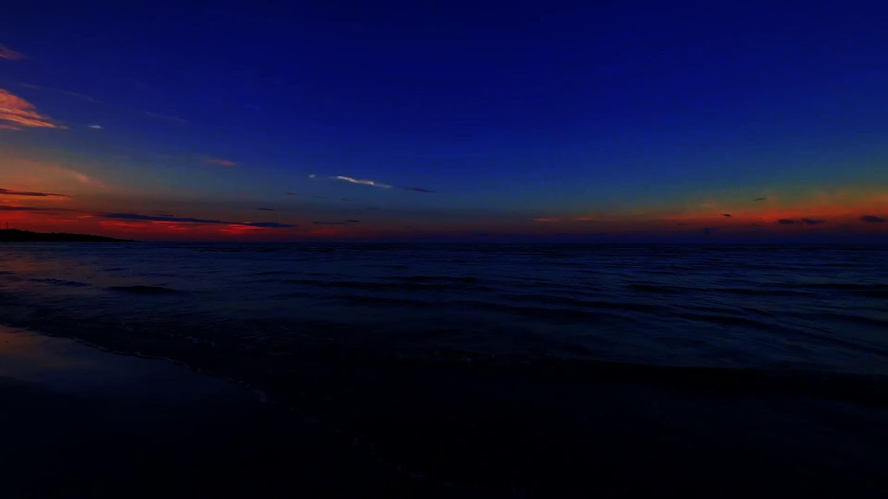 Peaceful Ocean White Noise – Night Beach Ambience to Fall Asleep Fast