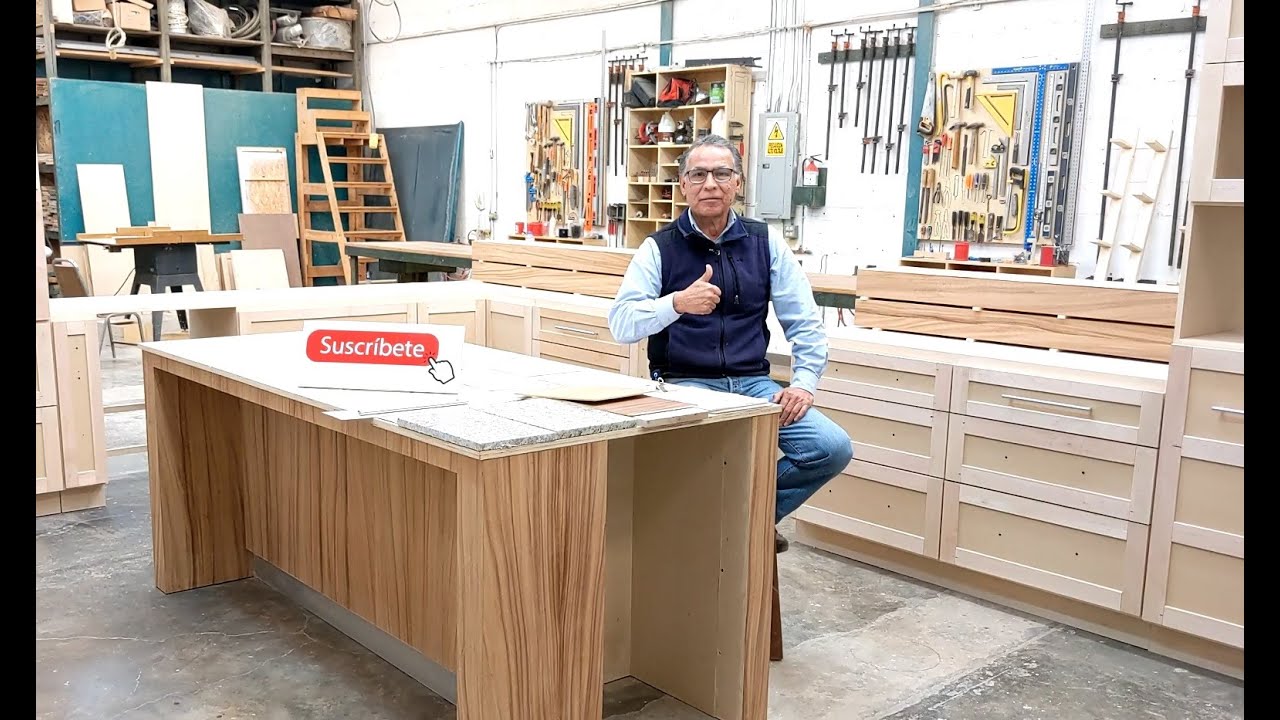 Carpinteria Chavez; Avances de fabricación de cocina