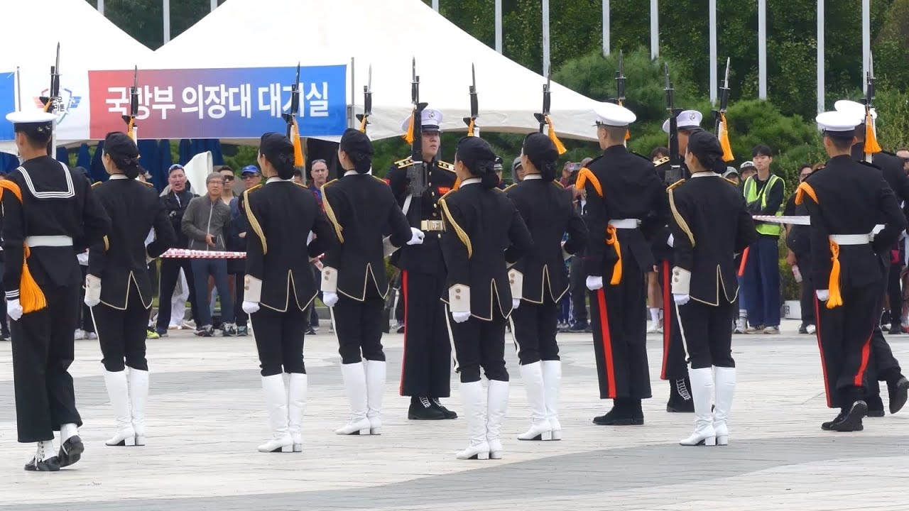 국군 의장대 Korean Army Honor Guard 평화의광장 241006