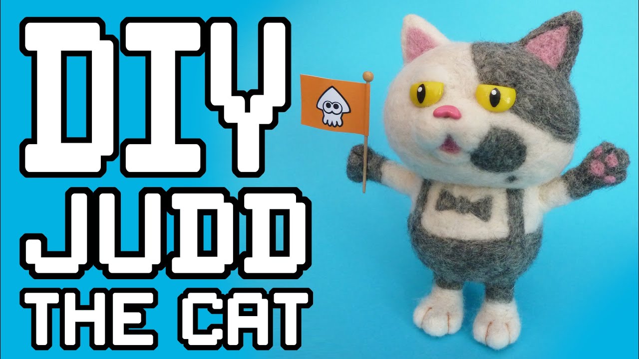 Splatoon Judd Needle felt DIY