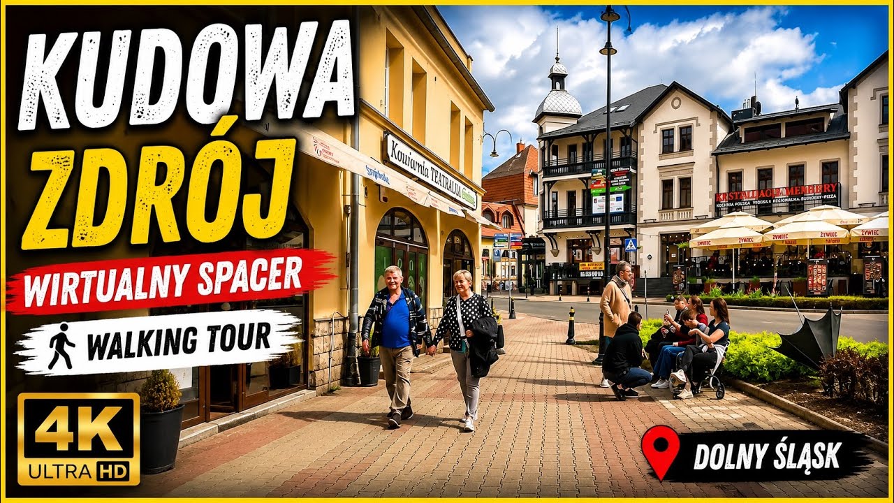 KUDOWA ZDRÓJ Wirtualny Spacer | WALKING TOUR 2025 [4K UltraHD]