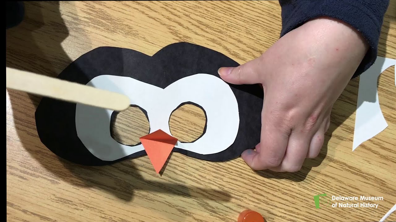 Wonders of Winter: Penguin Mask Craft