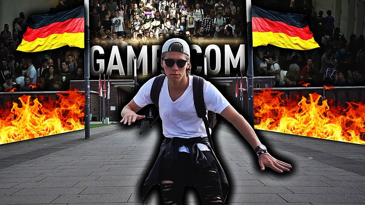RANDULLE DRAR TIL GAMESCOM 2017!! 🎮💥 VLOG AV TUR TIL TYSKLAND!!