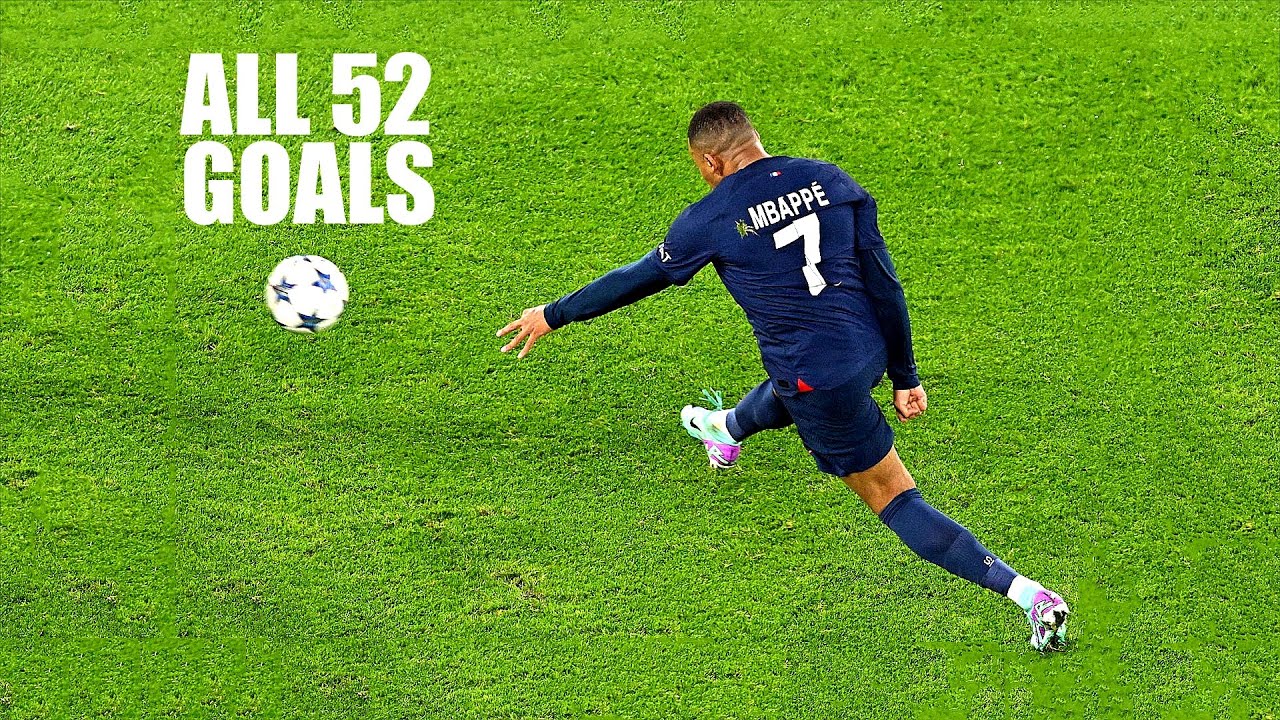 Kylian Mbappé All 52 Goals in 2023