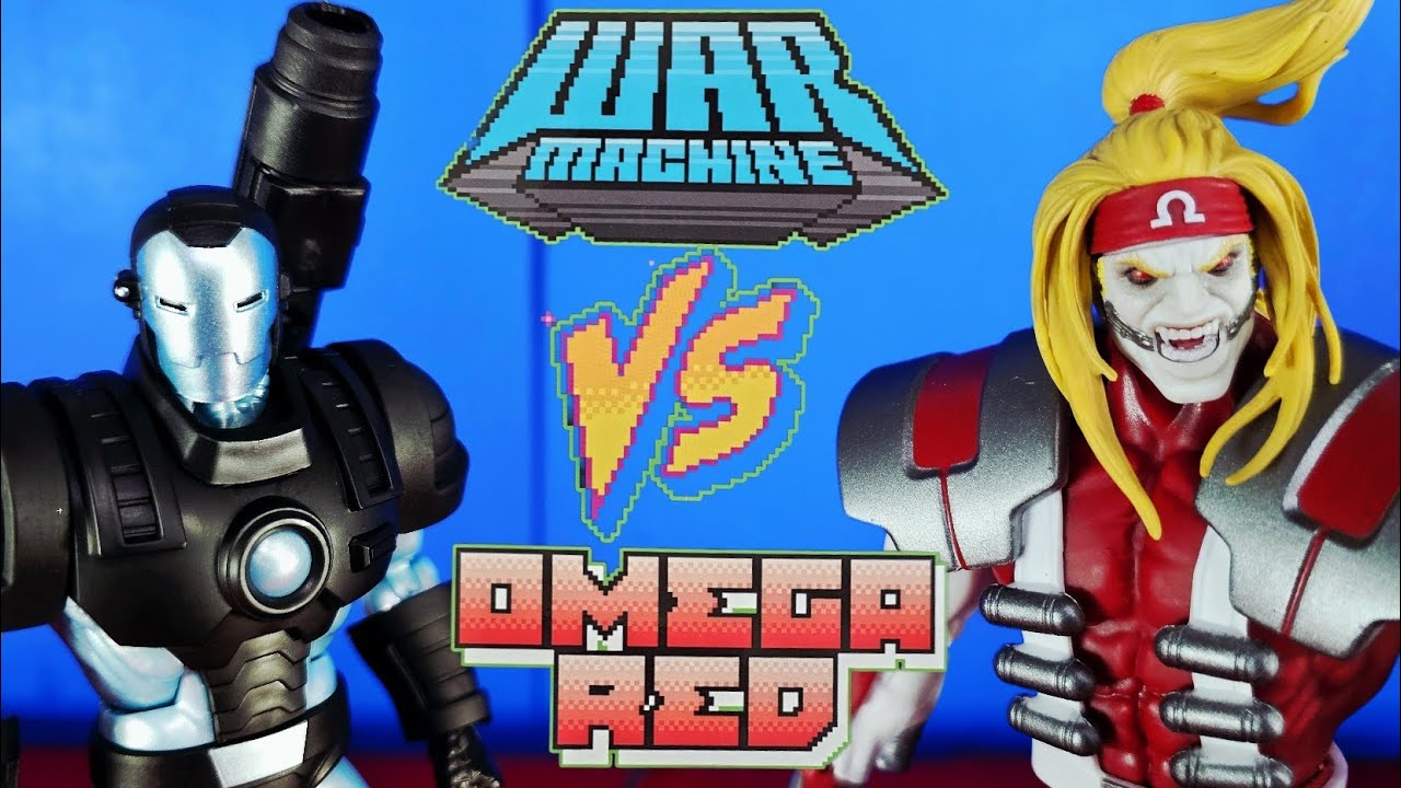 Marvel Legends | Marvel VS Capcom 2 | War Machine VS Omega Red Action Figure Review 