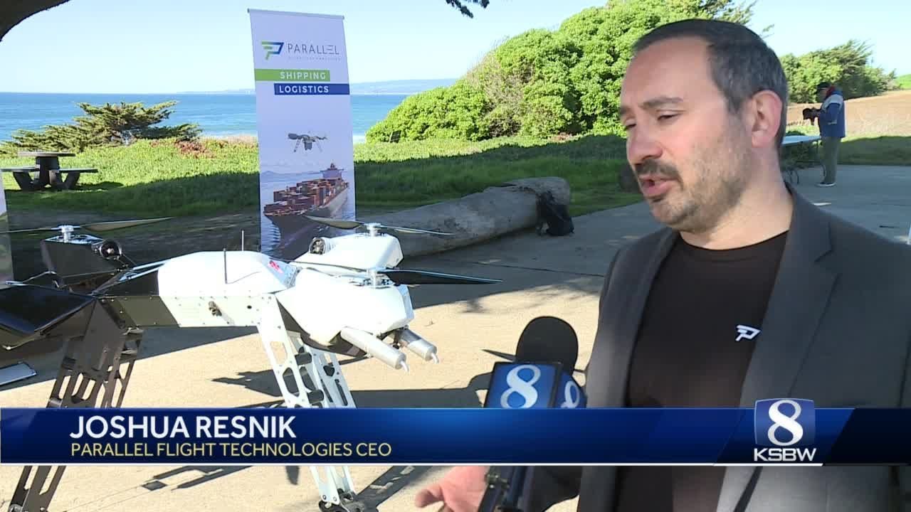 “Game changing,” Central Coast company unveils firefighting drone