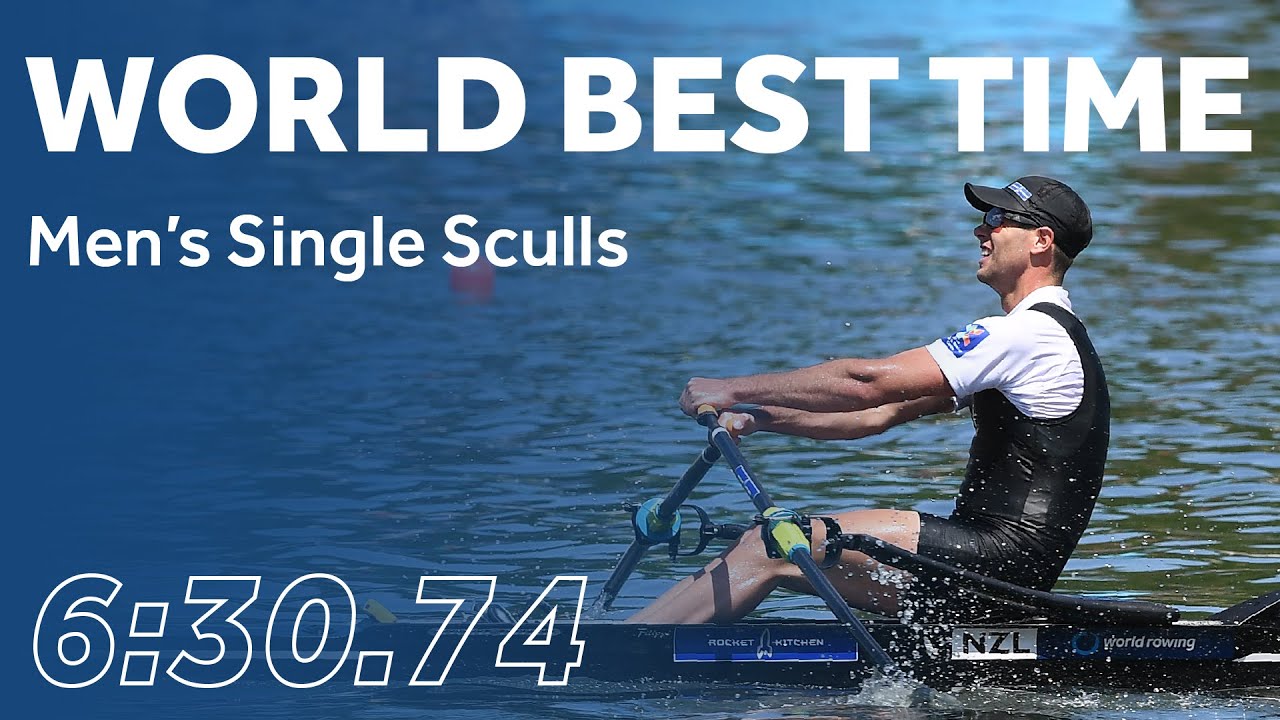 WORLD BEST TIME - Men's Single Sculls