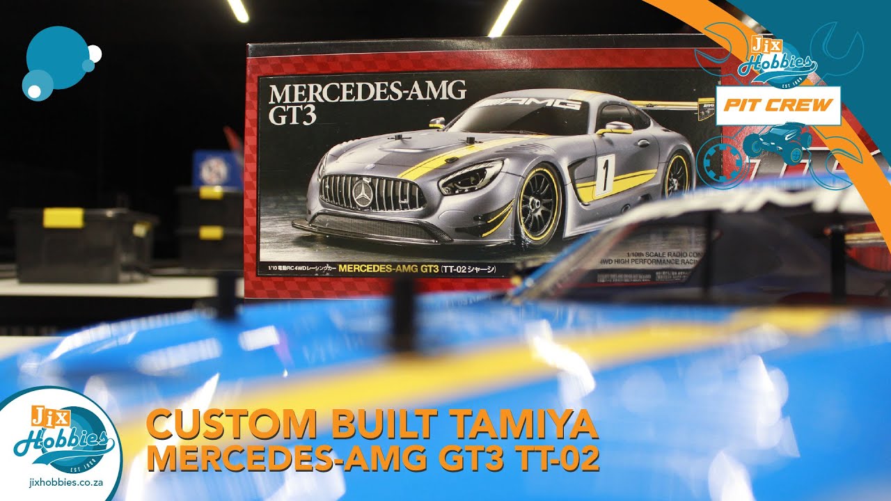 #jixhobbies | Tamiya Mercedes-AMG GT3 TT-02 | Custom Build