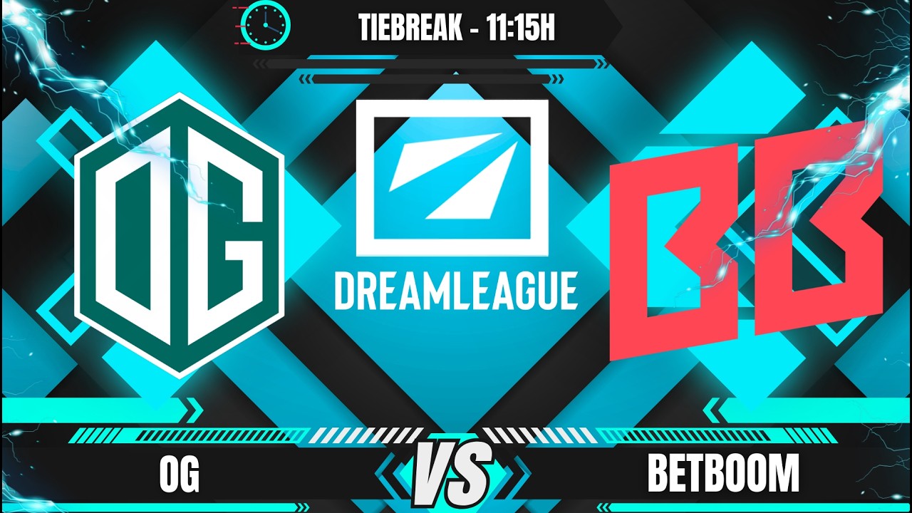 [PT-BR] OG X BETBOOM - DREAMLEAGUE 28 - GRUPOS TIEBREAK - @LEON