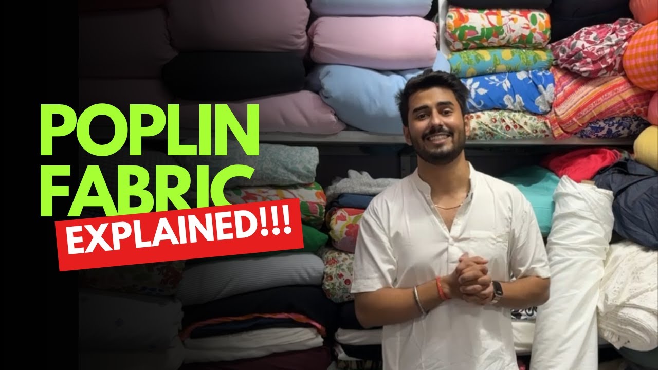 Poplin Fabric Explained | History, Quality & Uses | Maa Ambay Fabrics