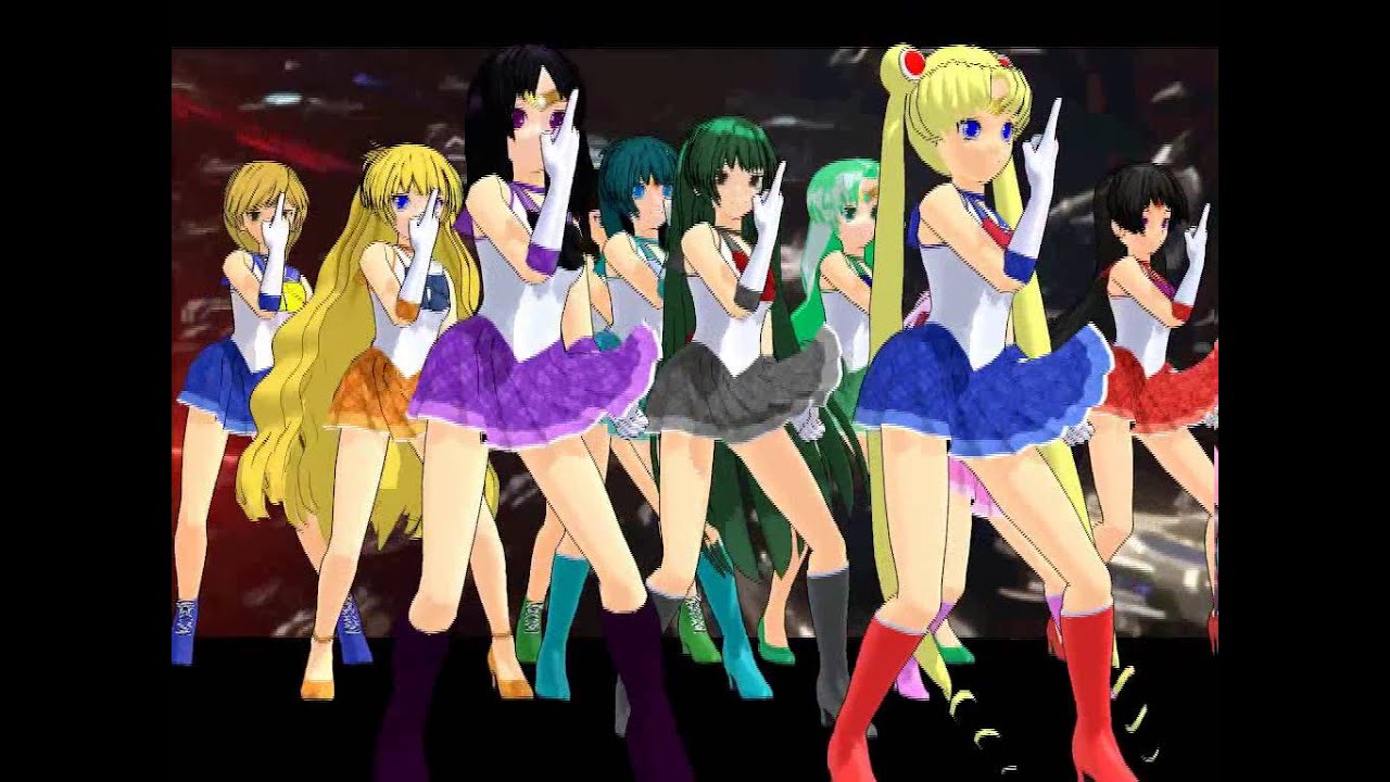 MMD Sailor Moon Space Battles 123