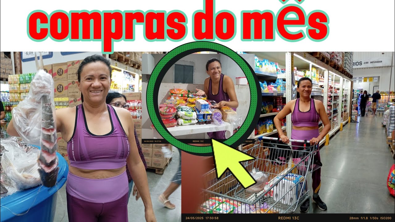 COMPRAS DO MÊS NO ATACADÃO