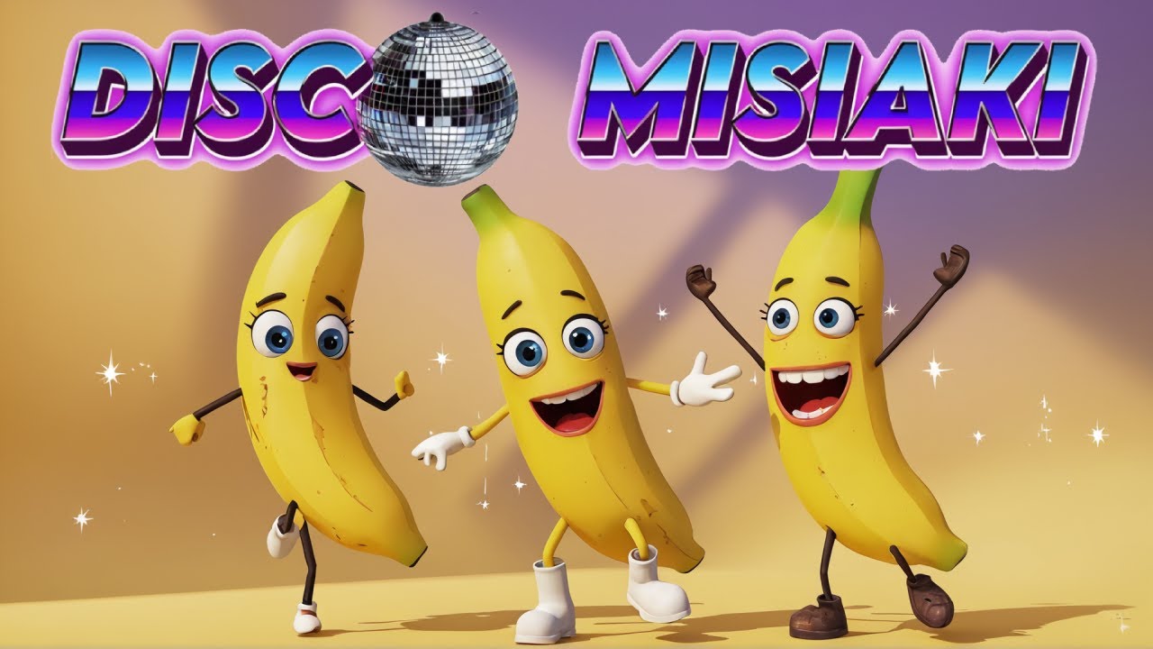 Daj mi banana - Disco Misiaki - bananowa piosenka dla dzieci