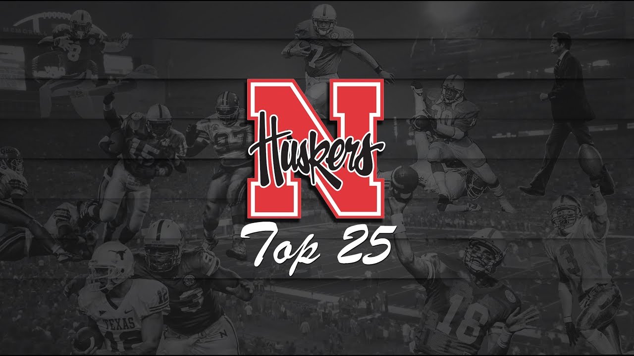 Top 25 Greatest Plays in Nebraska Football History | All Time Husker Countdown | Adam Carriker