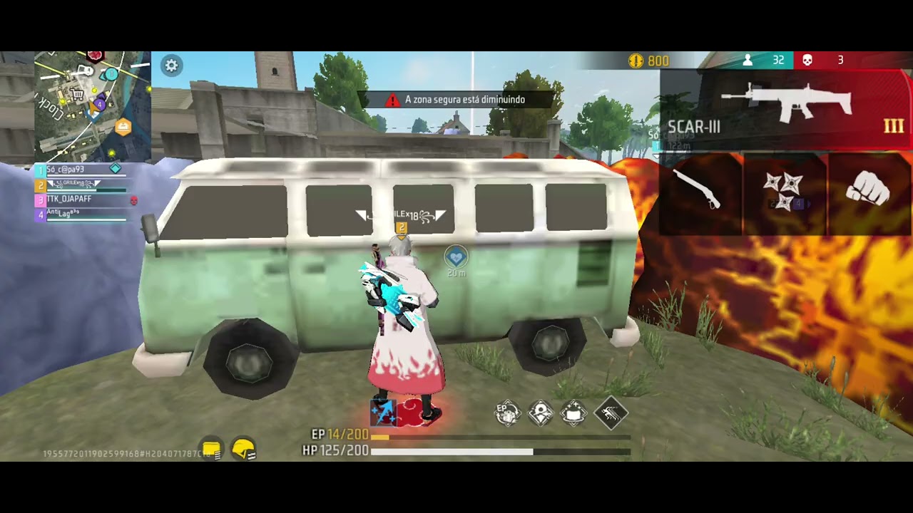 Jogando na parceria do Naruto 