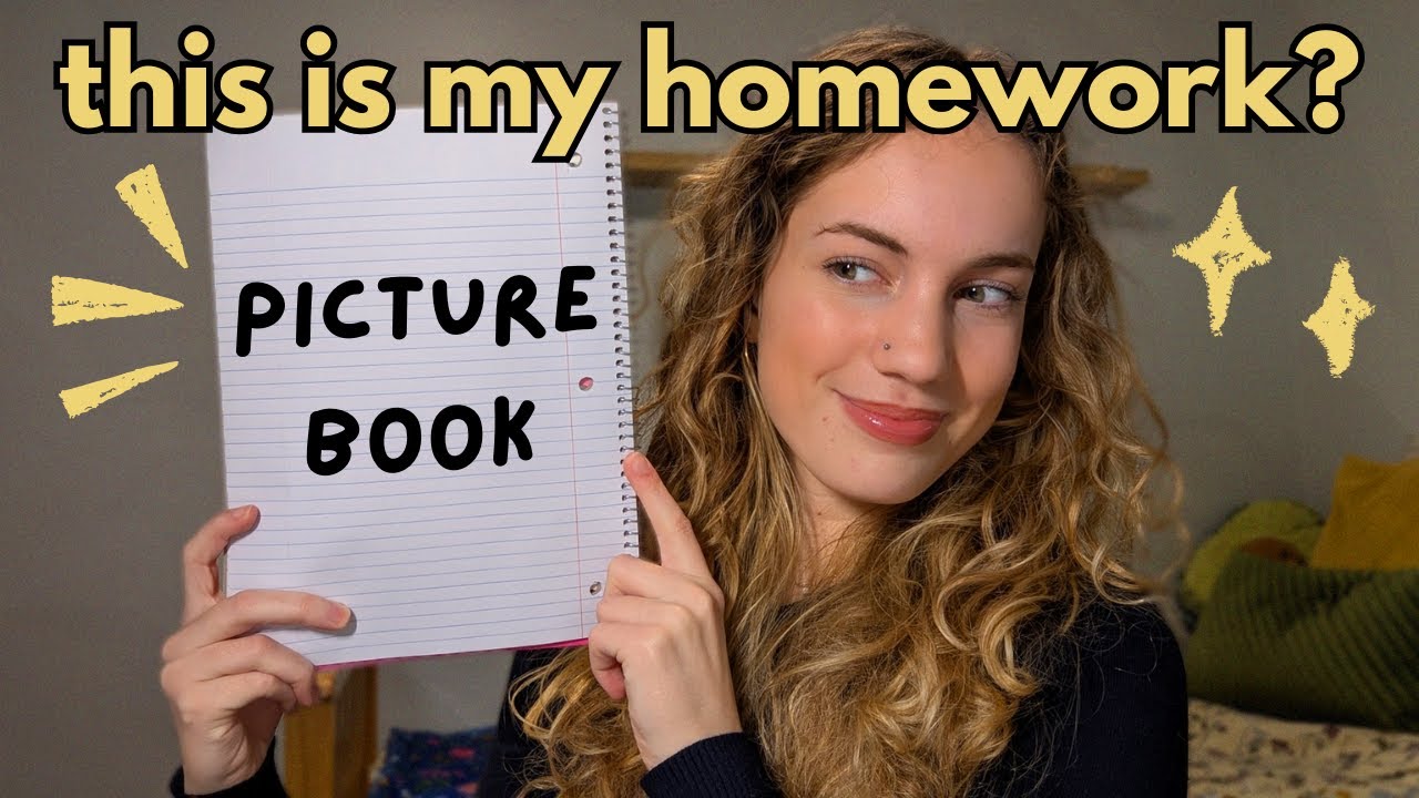 writing a PICTURE BOOK for my class! 🎨 a writing vlog