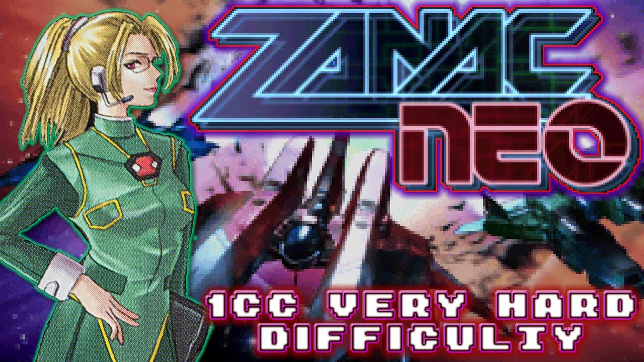 Zanac NEO - Very Hard 1CC on Real Hardware [FC Custom ship]