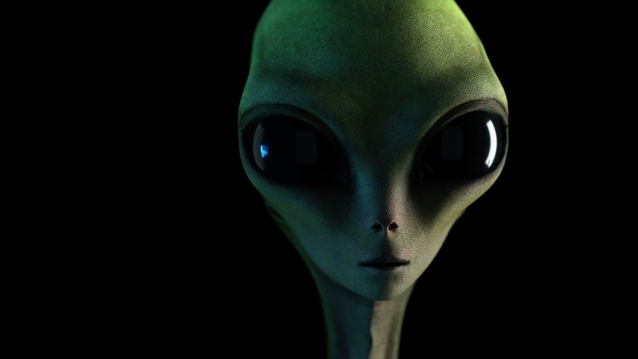 Extraterrestrial  Futuristic concept 4k Free footage