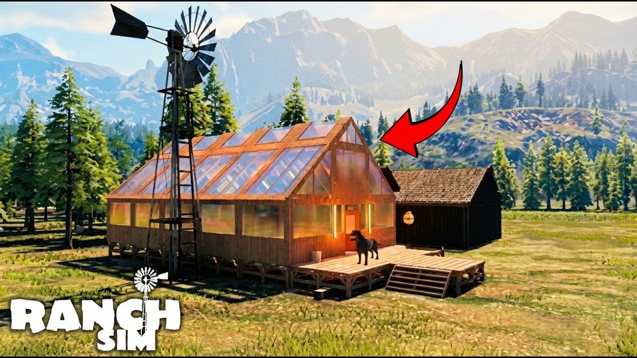 Ranch simulator |  Build New Green House | Purchase New seed |