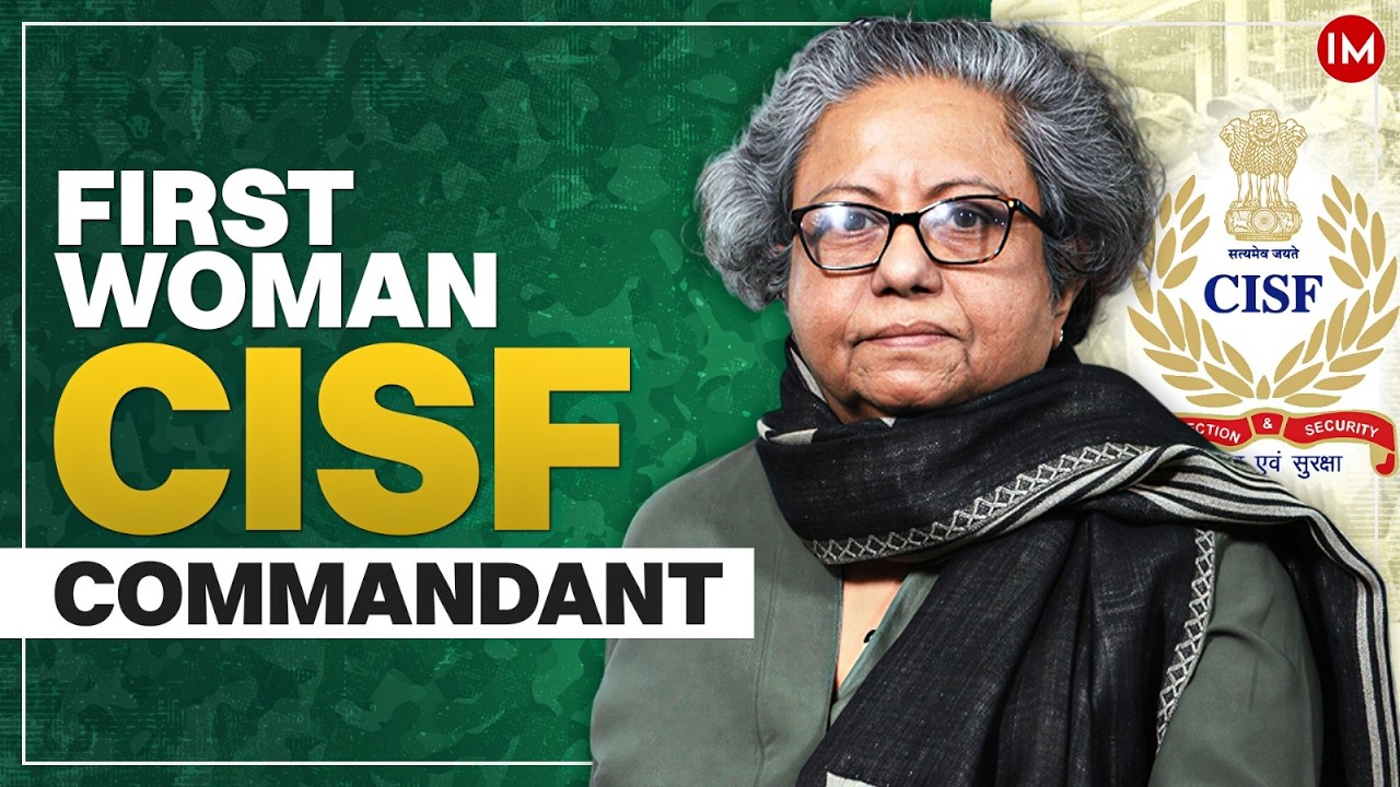 42 Years in Uniform: How IPS Asha Sinha Made History as India’s First Woman CISF Commandant