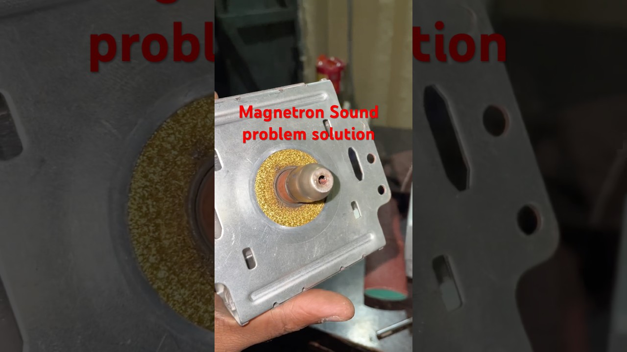 microwave Sound problem Solution
